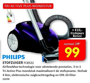 Aanbiedingen Stofzuiger airflowmax-technologie voor uitstekende prestaties - Philips - Geldig van 01/12/2014 tot 07/12/2014 bij It's Electronics