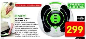 Aanbiedingen Bloedcirculatiestimulator - Revitive - Geldig van 01/12/2014 tot 07/12/2014 bij It's Electronics