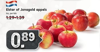 Aanbiedingen Elstar of jonagold appels - Huismerk - Em-té - Geldig van 07/12/2014 tot 13/12/2014 bij Em-té