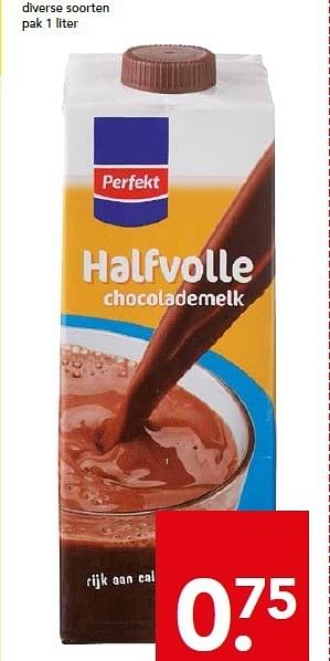 Aanbiedingen Perfekt chocolademelk - Perfekt - Geldig van 14/12/2014 tot 20/12/2014 bij Deen Supermarkten