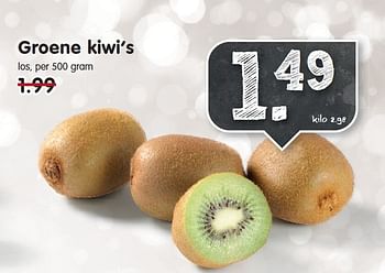 Aanbiedingen Groene kiwi`s - Huismerk - Em-té - Geldig van 14/12/2014 tot 20/12/2014 bij Em-té