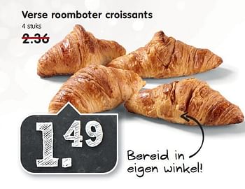 Aanbiedingen Verse roomboter croissants - Huismerk - Em-té - Geldig van 14/12/2014 tot 20/12/2014 bij Em-té