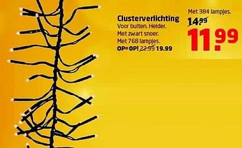 Aanbiedingen Clusterverlichting voor buiten. helder - Huismerk - Formido - Geldig van 08/12/2014 tot 21/12/2014 bij Formido