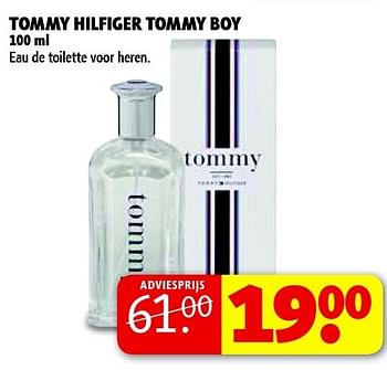 Aanbiedingen Tommy hilfiger tommy boy - Tommy - Geldig van 16/12/2014 tot 22/12/2014 bij Kruidvat