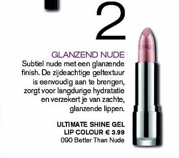 Aanbiedingen Ultimate shine gel lip colour - Catrice - Geldig van 09/12/2014 tot 21/12/2014 bij Kruidvat
