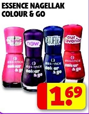 Aanbiedingen Essence nagellak colour + go - Essence - Geldig van 09/12/2014 tot 21/12/2014 bij Kruidvat
