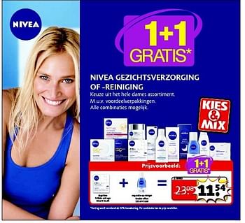 Aanbiedingen Dagcrème cellular anti-age +oog make-up reiniger double effect - Nivea - Geldig van 09/12/2014 tot 21/12/2014 bij Kruidvat