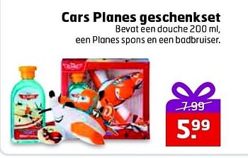 Aanbiedingen Cars planes geschenkset - Disney - Geldig van 09/12/2014 tot 21/12/2014 bij Trekpleister