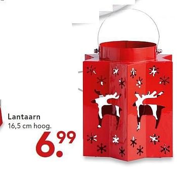 Aanbiedingen Lantaarn - Huismerk - Blokker - Geldig van 01/12/2014 tot 24/12/2014 bij Blokker