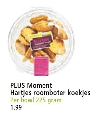 Aanbiedingen Plus moment hartjes roomboter koekjes - Huismerk - Plus - Geldig van 07/12/2014 tot 25/12/2014 bij Plus