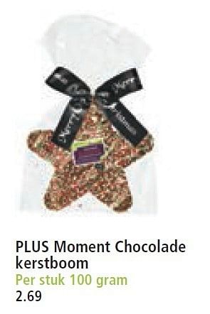 Aanbiedingen Plus moment chocolade kerstboom - Huismerk - Plus - Geldig van 07/12/2014 tot 25/12/2014 bij Plus