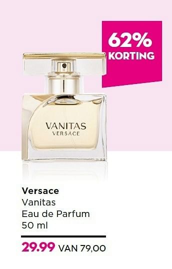 Aanbiedingen Versace vanitas - Versace - Geldig van 15/12/2014 tot 26/12/2014 bij Ici Paris XL