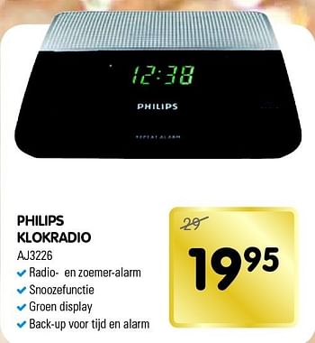 Aanbiedingen Philips klokradio - Philips - Geldig van 13/12/2014 tot 26/12/2014 bij Maxwell