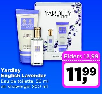 Aanbiedingen Yardley english lavender - Yardley - Geldig van 16/12/2014 tot 26/12/2014 bij Dirx Drogisterijen