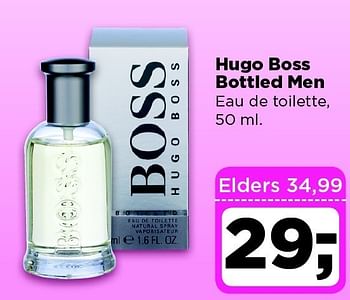 Aanbiedingen Hugo boss bottled men eau de toilette - Hugo Boss - Geldig van 16/12/2014 tot 26/12/2014 bij Dirx Drogisterijen