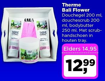 Aanbiedingen Therme bali flower - Therme - Geldig van 16/12/2014 tot 26/12/2014 bij Dirx Drogisterijen