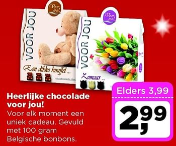 Aanbiedingen Heerlijke chocolade voor jou! voor elk moment een uniek cadeau - Huismerk - Dirx Drogisterijen - Geldig van 16/12/2014 tot 26/12/2014 bij Dirx Drogisterijen