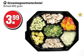Aanbiedingen Groentegourmetschotel - Huismerk - Hoogvliet - Geldig van 17/12/2014 tot 26/12/2014 bij Hoogvliet