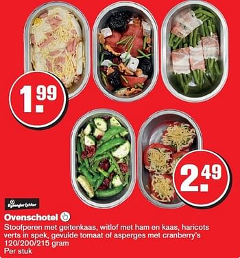 Aanbiedingen Ovenschotel stoofperen met geitenkaas - Huismerk - Hoogvliet - Geldig van 17/12/2014 tot 26/12/2014 bij Hoogvliet
