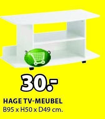 Aanbiedingen Hage tv-meubel - Huismerk - Jysk - Geldig van 15/12/2014 tot 31/12/2014 bij Jysk