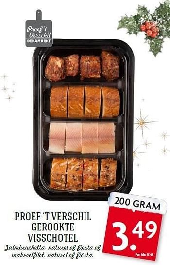 Aanbiedingen Proef `t verschil gerookte visschotel - Huismerk - Deka Markt - Geldig van 21/12/2014 tot 26/12/2014 bij Deka Markt