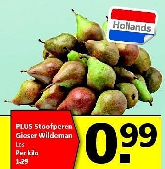 Aanbiedingen Plus stoofperen gieser wildeman - Huismerk - Plus - Geldig van 21/12/2014 tot 27/12/2014 bij Plus