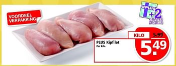 Aanbiedingen Plus kipfilet - Huismerk - Plus - Geldig van 21/12/2014 tot 27/12/2014 bij Plus