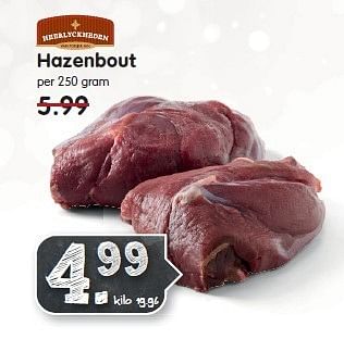 Aanbiedingen Hazenbout - Heerlyckheeden - Geldig van 21/12/2014 tot 27/12/2014 bij Em-té