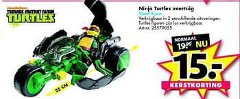 Aanbiedingen Ninja turtles voertuig - Ninja Turtles - Geldig van 13/12/2014 tot 28/12/2014 bij Bart Smit
