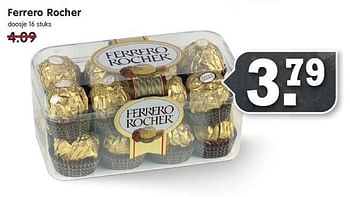 Aanbiedingen Ferrero rocher - Ferrero - Geldig van 21/12/2014 tot 27/12/2014 bij Em-té