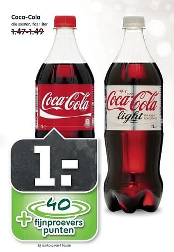 Aanbiedingen Coca-cola - Coca Cola - Geldig van 21/12/2014 tot 27/12/2014 bij Em-té