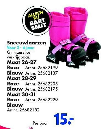 Aanbiedingen Sneeuwlaarzen - Rusher - Geldig van 13/12/2014 tot 28/12/2014 bij Bart Smit