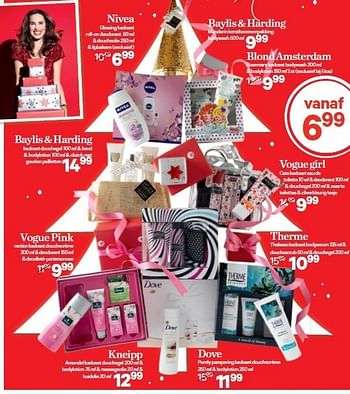 Aanbiedingen Nivea glowing kadoset roll-on deodorant - Nivea - Geldig van 15/12/2014 tot 28/12/2014 bij Etos