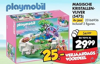 Aanbiedingen Magische kristallenvijver - Playmobil - Geldig van 13/12/2014 tot 28/12/2014 bij Toys XL