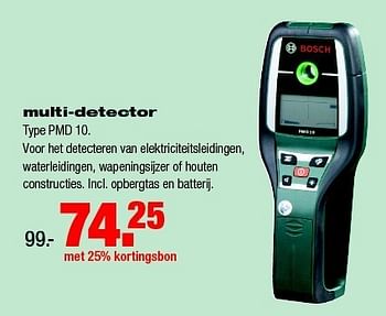 Aanbiedingen Bosch multi-detector - Bosch - Geldig van 22/12/2014 tot 28/12/2014 bij Praxis