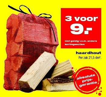 Aanbiedingen Haardhout - Huismerk - Praxis - Geldig van 22/12/2014 tot 28/12/2014 bij Praxis