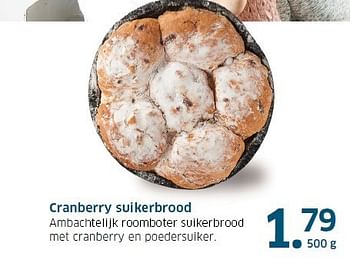 Aanbiedingen Cranberry suikerbrood - Huismerk - Lidl - Geldig van 13/11/2014 tot 31/12/2014 bij Lidl