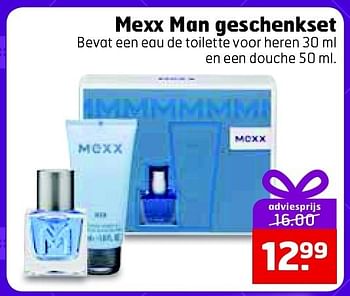 Aanbiedingen Mexx man geschenkset  - Mexx - Geldig van 23/12/2014 tot 28/12/2014 bij Trekpleister