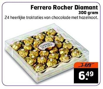 Aanbiedingen Ferrero rocher diamant - Ferrero - Geldig van 23/12/2014 tot 28/12/2014 bij Trekpleister