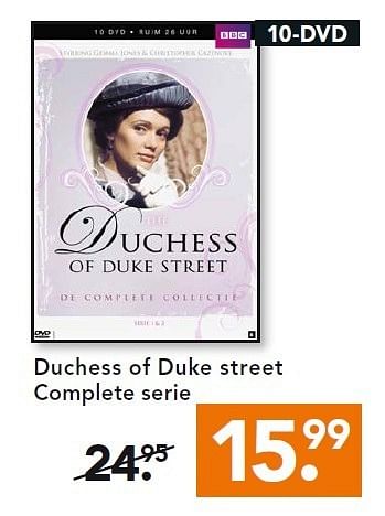 Aanbiedingen Duchess of duke street complete serie - Huismerk - Blokker - Geldig van 24/11/2014 tot 31/12/2014 bij Blokker