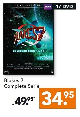 Aanbiedingen Blakes 7 complete serie - Huismerk - Blokker - Geldig van 24/11/2014 tot 31/12/2014 bij Blokker