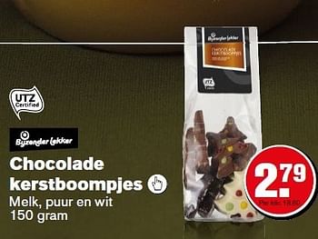 Aanbiedingen Chocolade kerstboompjes - Huismerk - Hoogvliet - Geldig van 08/12/2014 tot 31/12/2014 bij Hoogvliet