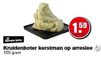 Aanbiedingen Kruidenboter kerstman op arreslee  - Huismerk - Hoogvliet - Geldig van 08/12/2014 tot 31/12/2014 bij Hoogvliet