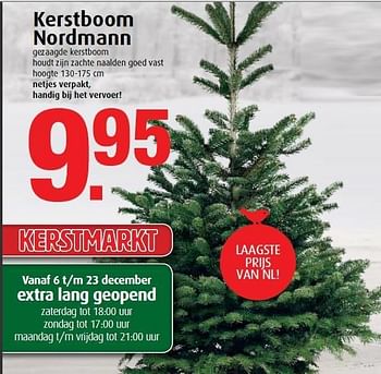 Aanbiedingen Kerstboom nordmann - Huismerk - Tuincentrum Overvecht - Geldig van 05/12/2014 tot 31/12/2014 bij Tuincentrum Overvecht