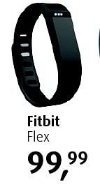 Aanbiedingen Fitbit flex - Fitbit - Geldig van 01/12/2014 tot 04/01/2015 bij Belcompany
