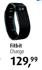 Aanbiedingen Fitbit charge - Fitbit - Geldig van 01/12/2014 tot 04/01/2015 bij Belcompany