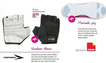 Aanbiedingen Fitness handschoenen - Huismerk - Scapino - Geldig van 22/12/2014 tot 31/01/2015 bij Scapino