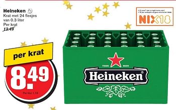 Aanbiedingen Heineken - Heineken - Geldig van 27/12/2014 tot 01/01/2015 bij Hoogvliet