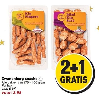 Aanbiedingen Zwanenberg snacks - Zwanenberg - Geldig van 27/12/2014 tot 01/01/2015 bij Hoogvliet