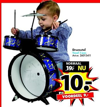 Aanbiedingen Drumstel - Huismerk - Bart Smit - Geldig van 27/12/2014 tot 11/01/2015 bij Bart Smit
